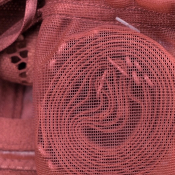 FREE PEOPLE Lace Bra Love Letters Convertible Straps Strapless Halter Red NWT - Picture 8 of 15